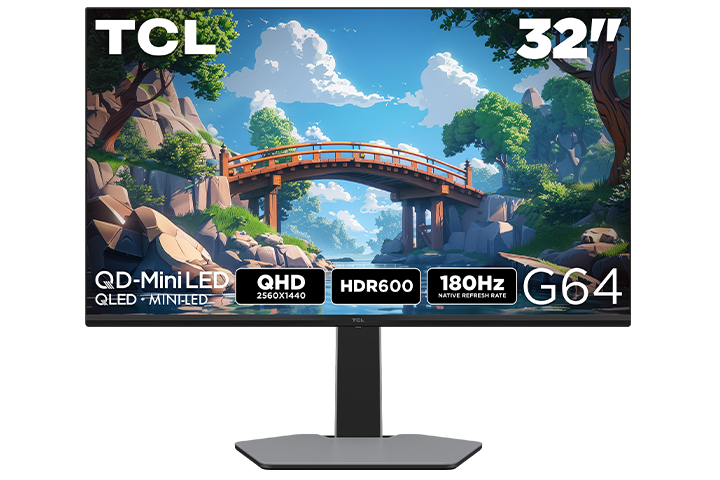 TCL 32G64 QD-Mini LED Monitor | TCL USA – TCL Canada EN