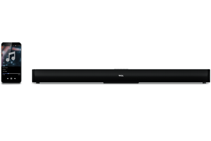 TCL Alto 5+ 2.1 Channel Home Theater Sound Bar with wireless subwoofer - TS5010