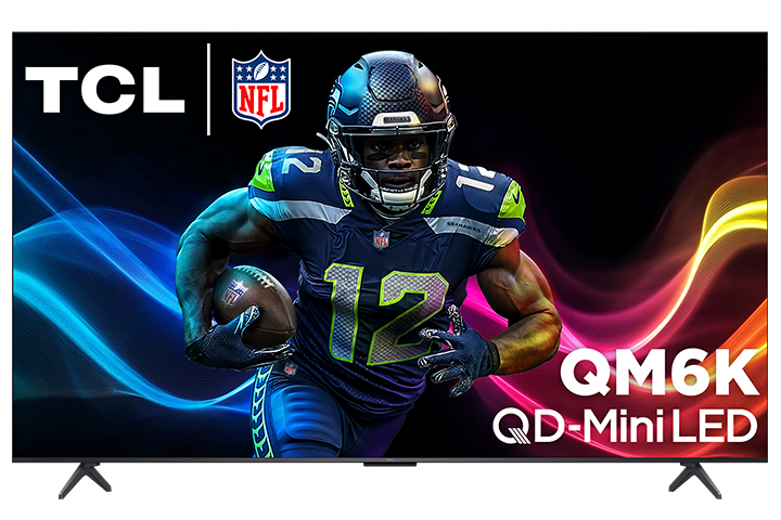 TCL 65’’ QM6K Series QD-Mini LED QLED 4K UHD Smart TV with Google TV – 65QM6K