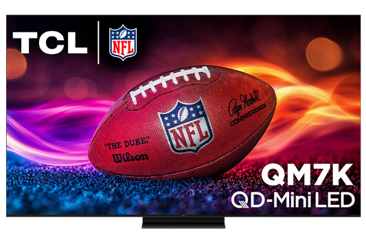 TCL 75" QM7K Series QD-Mini LED QLED 4K UHD Smart TV with Google TV – 75QM7K