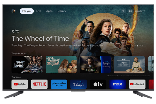 TCL 55" Q Class 4K UHD HDR QLED Smart TV with Google TV – 55Q681G-CA