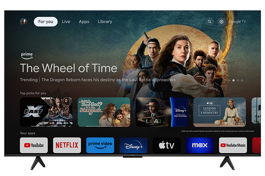 TCL 75" S Class 4K UHD HDR LED Smart TV with Google TV – 75S551G-CA