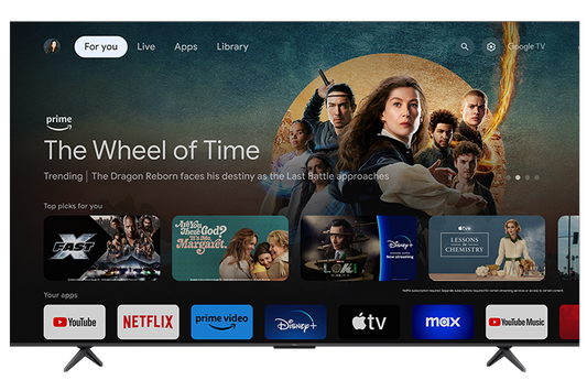 TCL 85" Q Class 4K UHD HDR QLED Smart TV with Google TV – 85Q681G-CA