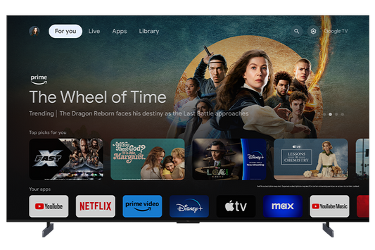 TCL 98" Q Class 4K UHD HDR QD-Mini LED Smart TV with Google TV – 98QM851G