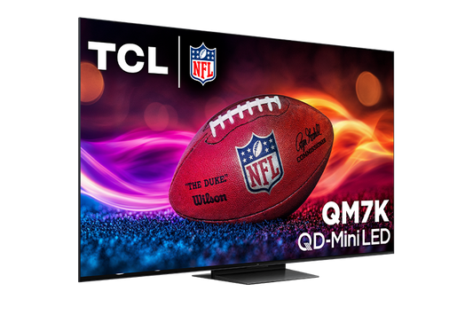 TCL 55’’ QM7K Series QD-Mini LED QLED 4K UHD Smart TV with Google TV – 55QM7K