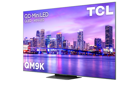TCL 75" QM9K Series QD-Mini LED QLED 4K UHD Smart TV with Google TV – 75QM9K