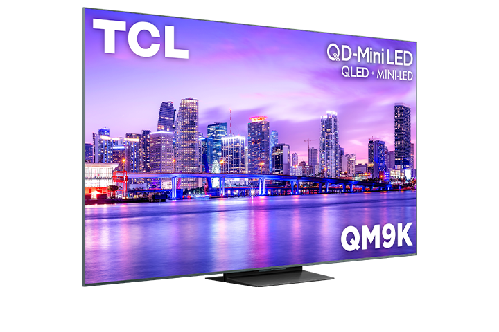 TCL 65" QM9K Series QD-Mini LED QLED 4K UHD Smart TV with Google TV – 65QM9K