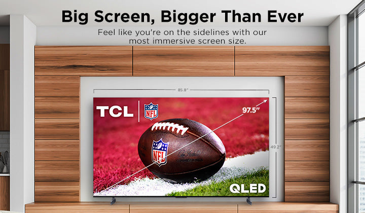 TCL 98" Q Class 4K MINI-LED QLED HDR Smart TV with Google TV - 98QM850G-CA