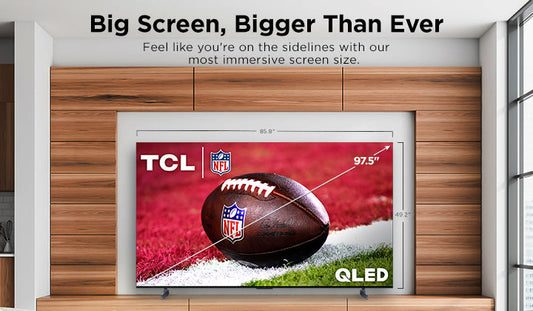 TCL 98" Q Class 4K MINI-LED QLED HDR Smart TV with Google TV - 98QM850G-CA