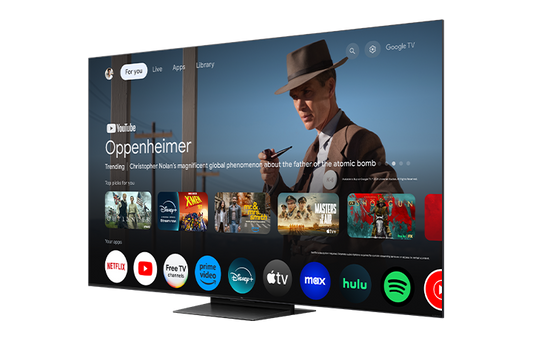 TCL 75" QM7K Series QD-Mini LED QLED 4K UHD Smart TV with Google TV – 75QM7K