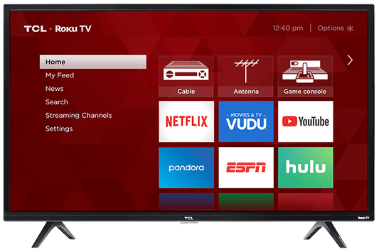 TCL 32” CLASS 3-SERIES HD LED ROKU SMART TV - 32S321-CA