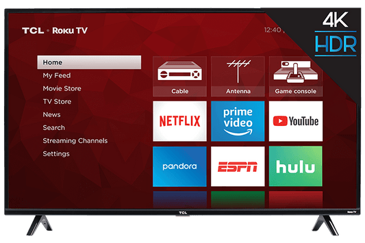 TCL 55" Class 4-Series 4K UHD HDR Roku Smart TV - 55S425