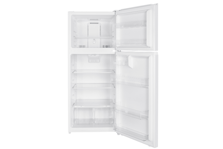 17.6 cu. ft. Top Mount Refrigerator with Total No Frost, Humidity Slider Crispers, and Precise Electronic Temperature Control- (White) - TRT18T4AW-CA