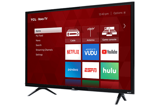 TCL 32” CLASS 3-SERIES HD LED ROKU SMART TV - 32S321-CA