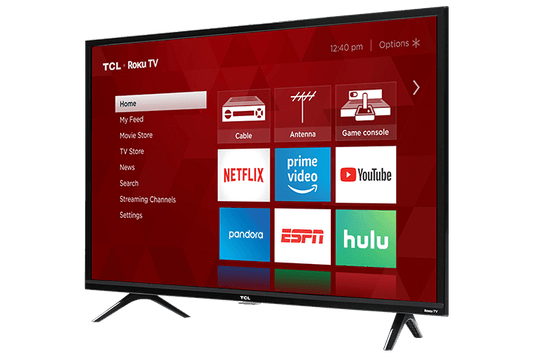 TCL 40” CLASS 3-SERIES FHD LED ROKU SMART TV - 40S325-CA