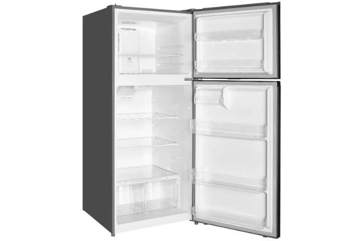 17.6 cu. ft. Top Mount Refrigerator with Total No Frost, Humidity Slider Crispers, and Precise Electronic Temperature Control- (Stainless Steel Look) - TRT18T4AL-CA