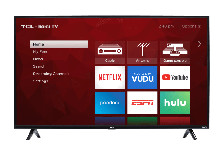TCL 50" Class 4-Series 4K UHD HDR Roku Smart TV - 50S421-CA
