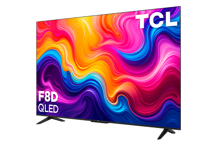 TCL 55” F8D Series 4K QLED with Dolby Vision HDR & Dolby Atmos Smart TV with Fire TV, Alexa - 55F8D