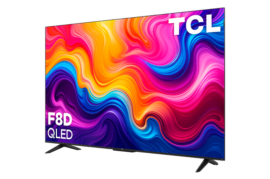 TCL 55” F8D Series 4K QLED with Dolby Vision HDR & Dolby Atmos Smart TV with Fire TV, Alexa - 55F8D