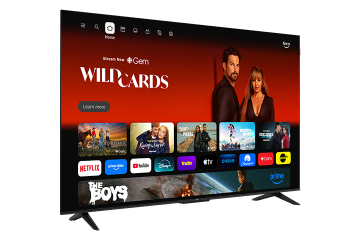 TCL 55” F8D Series 4K QLED with Dolby Vision HDR & Dolby Atmos Smart TV with Fire TV, Alexa - 55F8D