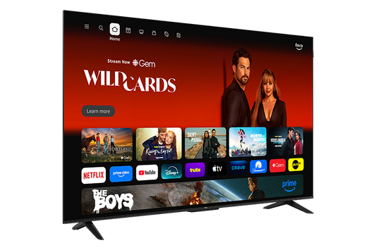 TCL 55” F8D Series 4K QLED with Dolby Vision HDR & Dolby Atmos Smart TV with Fire TV, Alexa - 55F8D