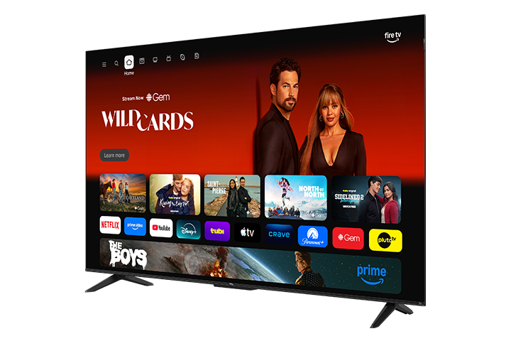 TCL 55” F8D Series 4K QLED with Dolby Vision HDR & Dolby Atmos Smart TV with Fire TV, Alexa - 55F8D