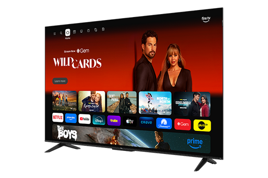 TCL 55” F8D Series 4K QLED with Dolby Vision HDR & Dolby Atmos Smart TV with Fire TV, Alexa - 55F8D