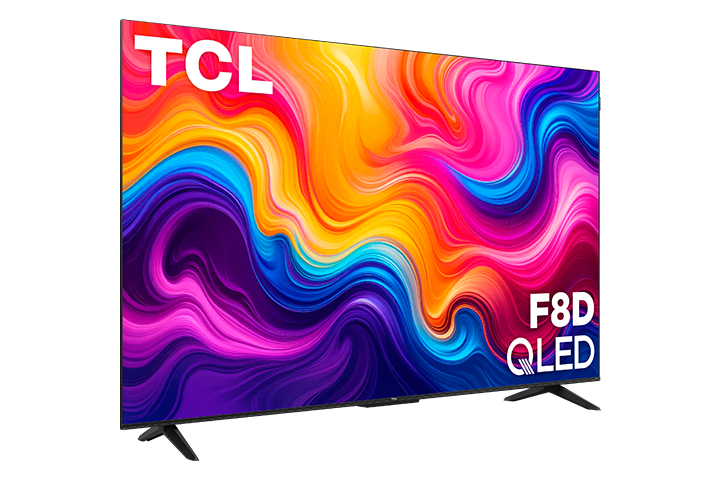 TCL 55” F8D Series 4K QLED with Dolby Vision HDR & Dolby Atmos Smart TV with Fire TV, Alexa - 55F8D