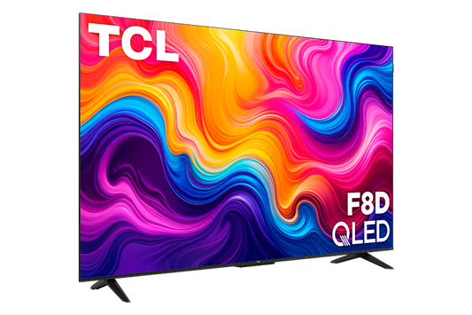 TCL 55” F8D Series 4K QLED with Dolby Vision HDR & Dolby Atmos Smart TV with Fire TV, Alexa - 55F8D