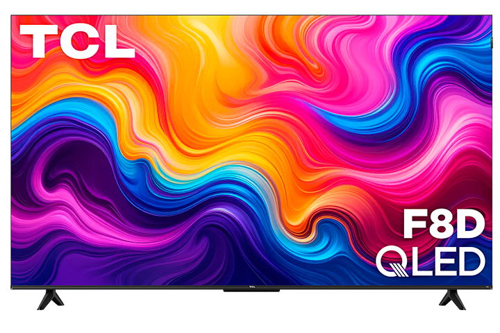 TCL 55” F8D Series 4K QLED with Dolby Vision HDR & Dolby Atmos Smart TV with Fire TV, Alexa - 55F8D