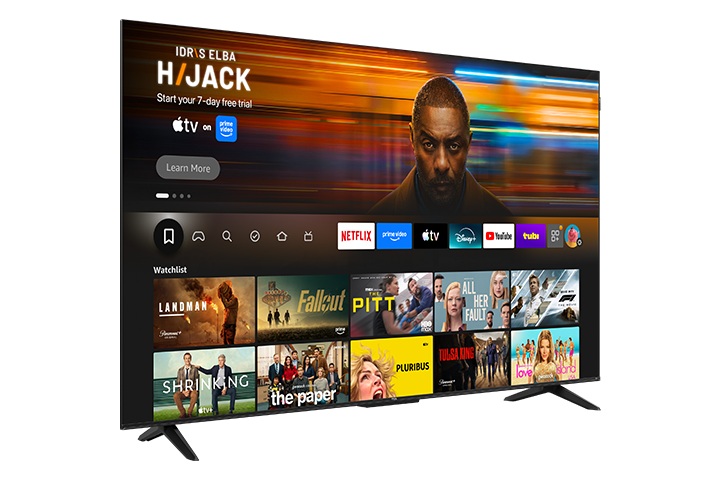 TCL 55” F8D Series 4K QLED with Dolby Vision HDR & Dolby Atmos Smart TV with Fire TV, Alexa - 55F8D