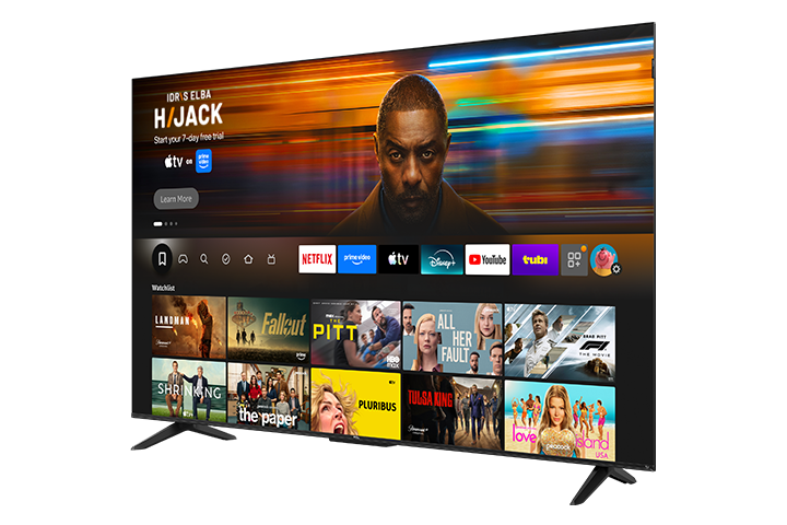 TCL 55” F8D Series 4K QLED with Dolby Vision HDR & Dolby Atmos Smart TV with Fire TV, Alexa - 55F8D