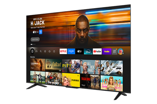 TCL 55” F8D Series 4K QLED with Dolby Vision HDR & Dolby Atmos Smart TV with Fire TV, Alexa - 55F8D