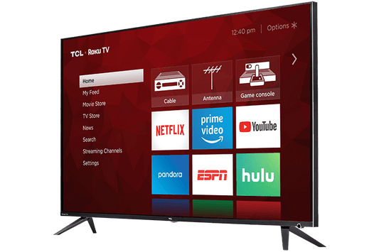 TCL 55" Class 6-Series 4K UHD Dolby Vision HDR Roku Smart TV - 55R615-CA
