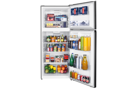 17.6 cu. ft. Top Mount Refrigerator with Total No Frost, Humidity Slider Crispers, and Precise Electronic Temperature Control- (Stainless Steel Look) - TRT18T4AL-CA