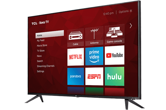 TCL 55" Class 6-Series 4K UHD Dolby Vision HDR Roku Smart TV - 55R617-CA