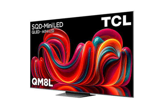 TCL 75" QM8L Series SQD-Mini LED 4K UHD HDR Smart TV with Google TV – 75QM8L