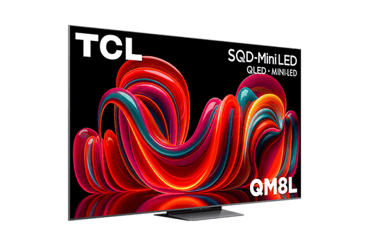 TCL 75" QM8L Series SQD-Mini LED 4K UHD HDR Smart TV with Google TV – 75QM8L