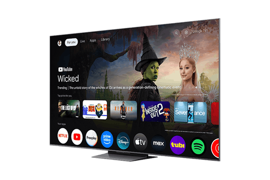 TCL 75" QM8L Series SQD-Mini LED 4K UHD HDR Smart TV with Google TV – 75QM8L