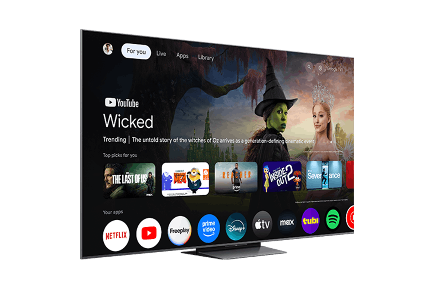 TCL 75" QM8L Series SQD-Mini LED 4K UHD HDR Smart TV with Google TV – 75QM8L