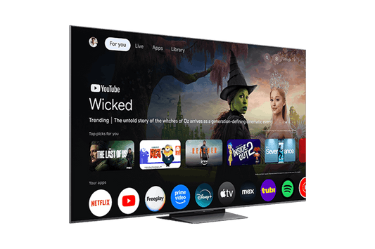 TCL 75" QM8L Series SQD-Mini LED 4K UHD HDR Smart TV with Google TV – 75QM8L