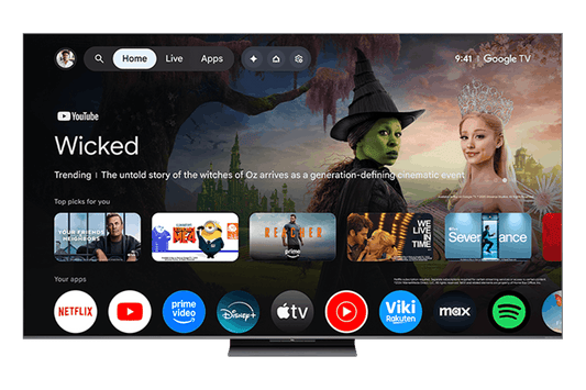 TCL 75" QM8L Series SQD-Mini LED 4K UHD HDR Smart TV with Google TV – 75QM8L