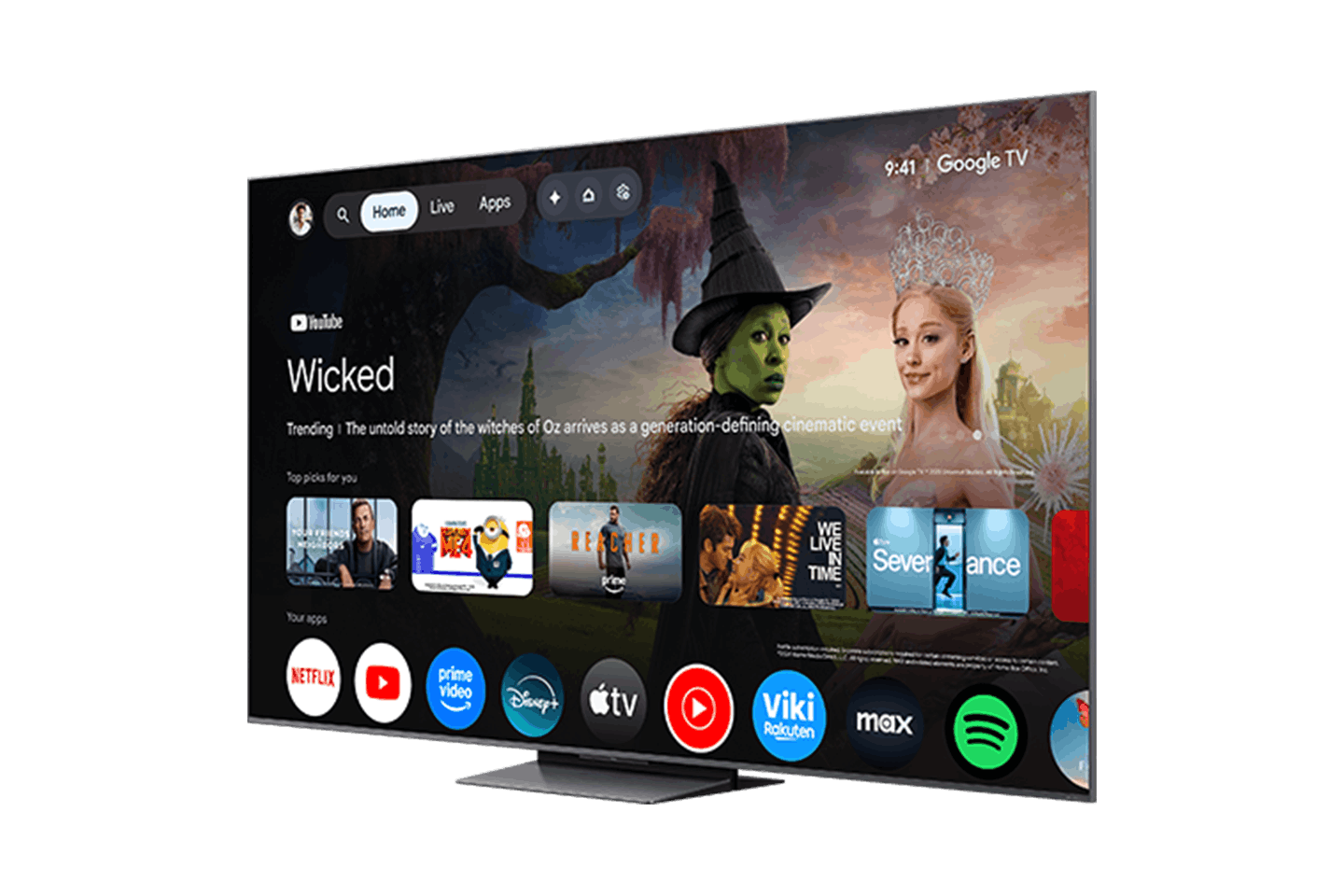 TCL 75" QM8L Series SQD-Mini LED 4K UHD HDR Smart TV with Google TV – 75QM8L
