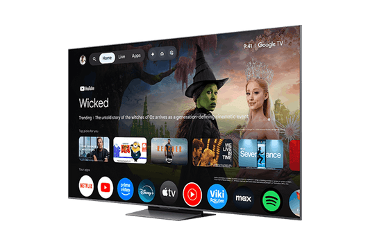 TCL 75" QM8L Series SQD-Mini LED 4K UHD HDR Smart TV with Google TV – 75QM8L