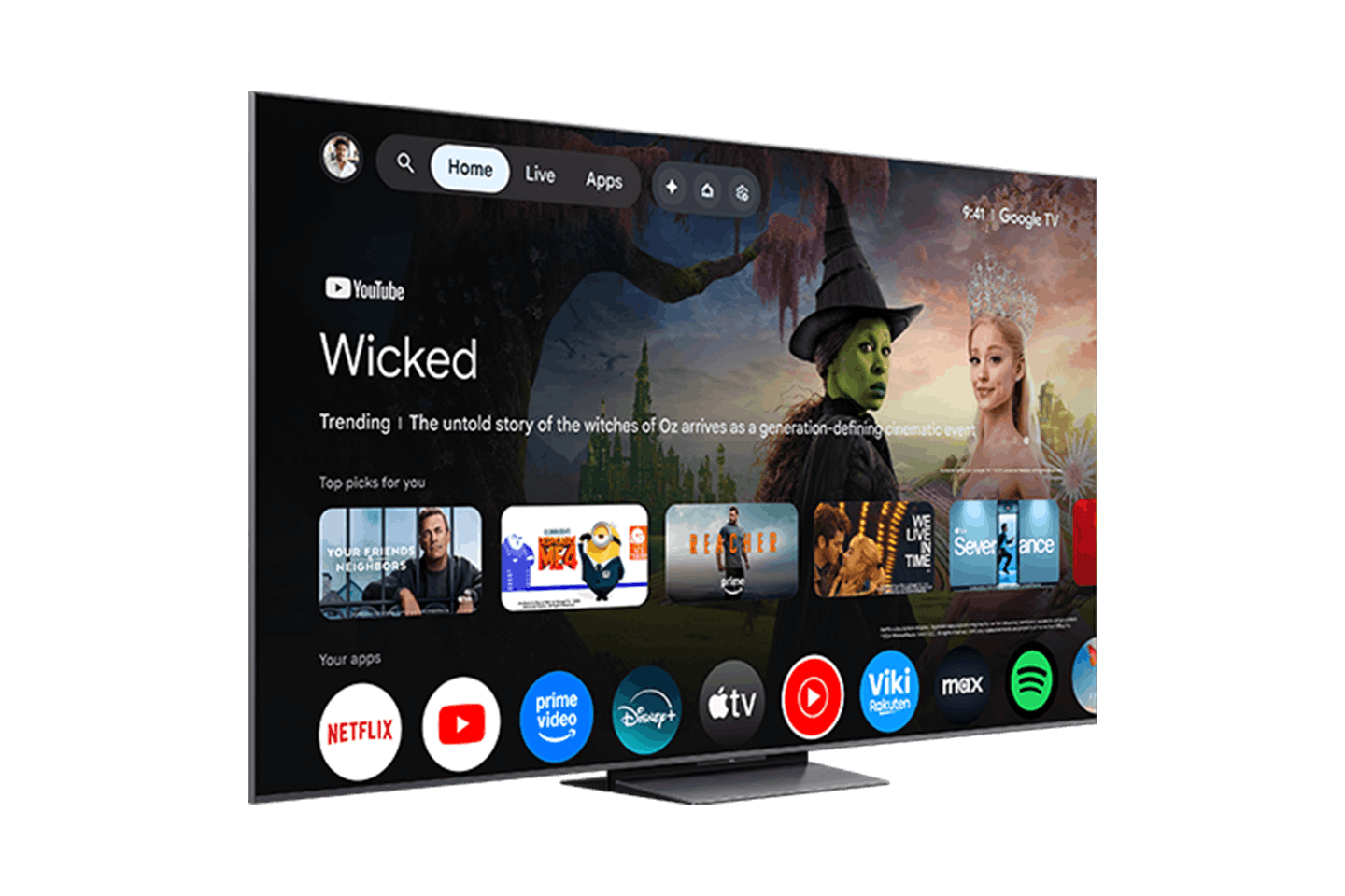 TCL 75" QM8L Series SQD-Mini LED 4K UHD HDR Smart TV with Google TV – 75QM8L