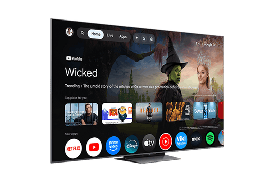 TCL 75" QM8L Series SQD-Mini LED 4K UHD HDR Smart TV with Google TV – 75QM8L