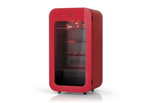 TCL 17.7 Inch 94 Cans Tech-Inspired Showcase Beverage Cooler - BC94L2R