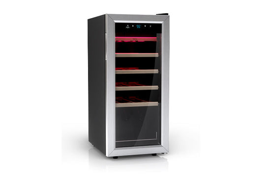 TCL 18 Bottles Single Temperature Zone Free Standing Wine Cooler - WC18L1S