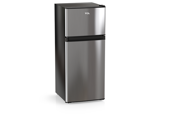 TCL 4.5 Cu.Ft Single Door Mini Refrigerator Silver - TRM45S4AV