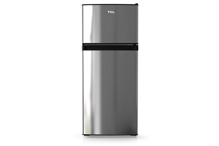 TCL 4.5 Cu.Ft Single Door Mini Refrigerator Silver - TRM45S4AV